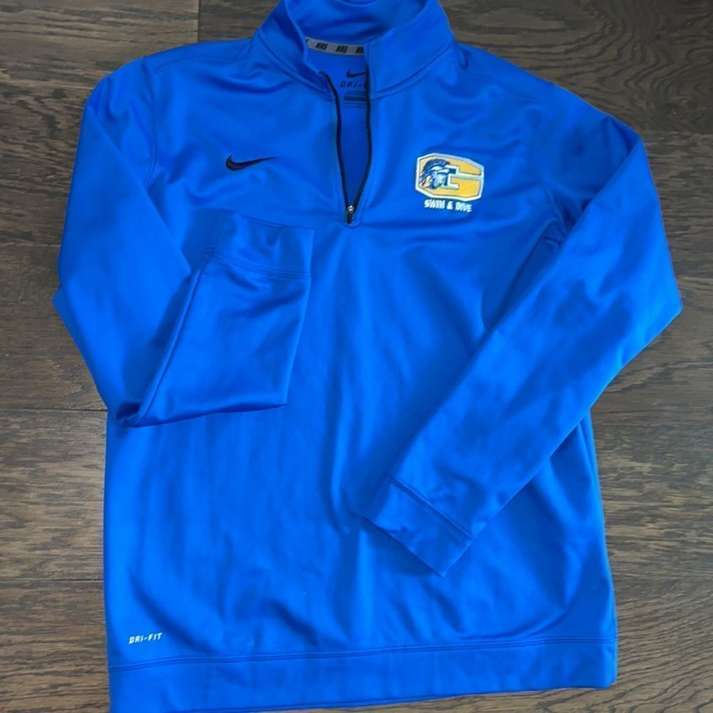 Nike  Garner High School Trojans Coach swim diving team shirt-Scotty McCreery